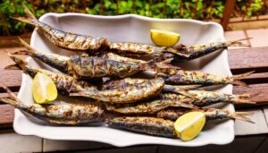 Sardinas a la plancha