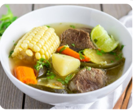 Sopa de res